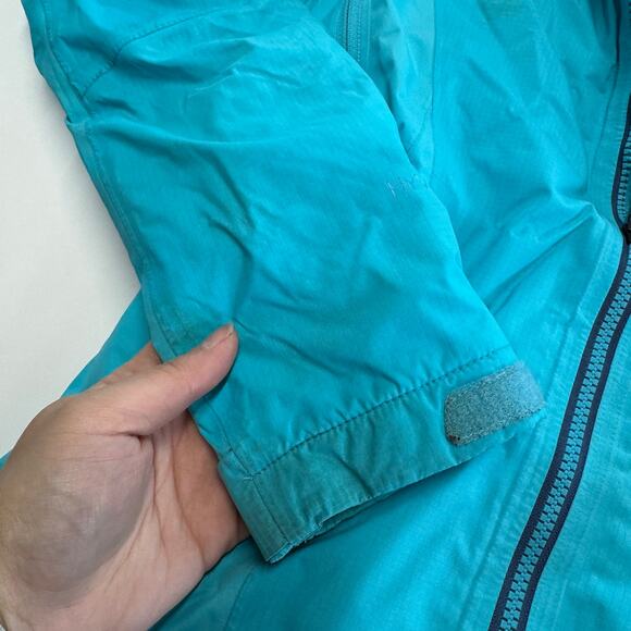 The North Face Jacket Womens X Small Blue Hyvent Alpha Full Zip Summit Series - Picture 8 of 12